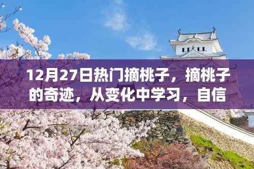 摘桃奇迹,冬日的自信与成就盛宴,学习变化中的成长之路