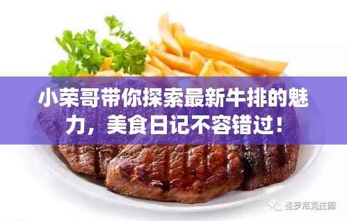 小荣哥带你探索最新牛排的魅力,美食日记不容错过!