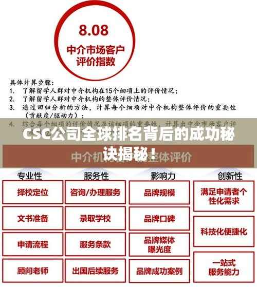 CSC公司全球排名背后的成功秘诀揭秘！