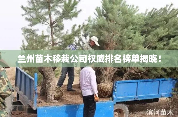 兰州苗木移栽公司权威排名榜单揭晓!