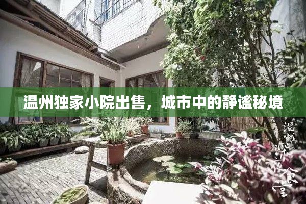 温州独家小院出售,城市中的静谧秘境